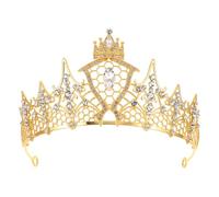 Homoyoyo Elegant Bridal Tiara Crown for Women with Alloy and Rhinestone Materials, Lightweight Design, Meticulously Handcrafted Royal Headpiece for Weddings, Birthday Parties, and Queens
