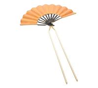 Homoyoyo Elegant Classical Fan Hair Stick for Women Traditional Hairpin Accessories Secure Stable Design for Weddings Parties Dazzling Fan Shaped Hair Jewelry