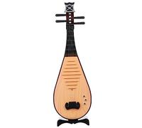 Homoyoyo Elegant Simulation Pipa Model Ancient Costume Photo Prop Sturdy Lightweight Design for Han Chinese Clothing Photography Vintage String Lute Ornament