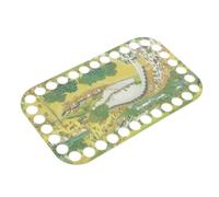 Homoyoyo Embroidery Thread Winding Board Plastic Thread Organizer Compact and Portable Abs Material Versatile Design for Embroidery Floss Storage Craft Sewing Supplies