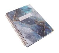 Homoyoyo English Coil Notepad Weekly Monthly Yearly Planner with Divider Pages Smooth Writing Schedule Notebook for Students Teachers Office Staff Daily Planning and Inspiration Recording