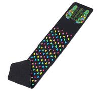 Homoyoyo Ergonomic Acupuncture Foot Massage Mat for Home Use Portable Non Slip Stone Pressure Point Cushion Fits Various Foot Shapes for Care and Relaxation