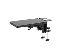 Homoyoyo Ergonomic Foldable Desk Expansion Board Sturdy Abs and Alloy Material, Computer Hand Bracket for Comfortable Elbow and Wrist Support at Desktop