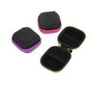 Homoyoyo Essential Oil Roller Bottle Storage Pouch Shockproof Oxford Fabric Compact Cosmetic Organizer for Travel and Home Drop Proof Design for Nail Polish and Oil Bottles