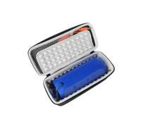 Homoyoyo Eva Pouch for 3 Wireless Acoustics Shockproof Pressure-damping Sturdy Eva Case with Rubberized Handle Divider Lining inside The Case for Travel