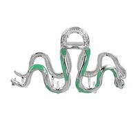 Homoyoyo Exaggerated Snake Hair Clip for Women Rhinestone-Studded Hair Claw Accessory Trendy Fashion Statement for Girls for Parties and Nights Out