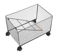 Homoyoyo Exercise Equipment Storage Rack with Mobile Convenience and Protective Design, Iron and Plastic Dumbbell Rack for Yoga Mats and Workout Gear, for Studio and Training Environment