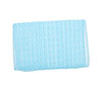 Homoyoyo Exfoliating Nylon Back Washcloth and Body Scrub Cloth Soft Korean Style Shower Towel for Women and Men Sky-blue Long Strip Bath Scrubber for Deep Cleaning and Massage