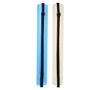 Homoyoyo Extendable Plastic Art and Blueprints Storage Tube with Strap, Telescopic Drafting Poster Tube for Artists and Architects, 2pcs White and Blue for Document Protection