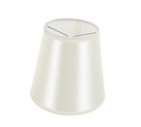 Homoyoyo Fabric Lampshade for Wall Lamp Cloth Lamp Cover with White Clip Soft Light Diffuser for Bedside Elegant Home Decoration Eye-Friendly Lighting