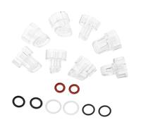 Homoyoyo Facial Aqua Peel Tips 8pcs Replacement Set for Oxygen Beauty Machine Hydro Skin Cleaning Suction Heads Accessories for Professional Facial Care