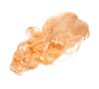 Homoyoyo Fade Resistant Long Wavy Synthetic Wig with Bangs for Women Soft Durable Curly Hair for Cosplay Party Fancy Dress Realistic Natural Look Easy Care and Low Maintenance