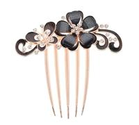 Homoyoyo Fashionable Hair Sticks Decorative Hairpins for Updo Hair Women Flat Hairpins Side Comb Clip Accessory