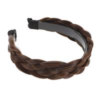 Homoyoyo Fishbone Braid Headband Braided Wig Headband for Women Creative Hairpiece for Braid Styles for Daily Wear Party Occasions