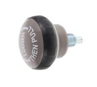 Homoyoyo Fitness Pull Pin Knob M16x1.5 round Ball Head Plastic Iron Universal Compatibility for Gym Machines and Exercise Equipment Home Gym Workouts