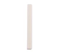 Homoyoyo Flat Bone Bone Bridge Saddle Replacement for Acoustic Guitar Guitar Bridge Saddle Gl800 Ivory Color Accessory for Instrument Repair