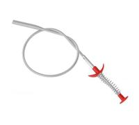 Homoyoyo Flexible Drain Cleaner Stick with Four-Claw Gripper Bendable Spring Design for Kitchen Sink and Bathroom Pipe Cleaning and Easy Hair Removal Tool Random Color