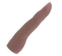 Homoyoyo Flexible Silicone Nail Practice Finger Bendable Artificial Finger for Nails for Beginners and Professionals Realistic Design for Home Salon Use