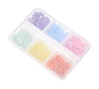 Homoyoyo Flower Nail Charms Pearls 1 Case 3d Floral Manicure Nail Decoration Acrylic Small Flowers