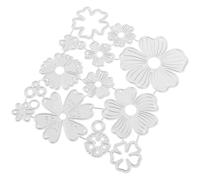 Homoyoyo Flower Shaped Carbon Steel Cutting Die for Card Making and Scrapbooking, Practical and Not Easy to Crack, Delicate Design Suitable for Paper Card Craft and Wedding Invitation