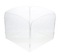 Homoyoyo Foldable Pet Fence 4-Panel Mini Hedgehog Cage Playpen for Hamsters, Guinea Pigs, Small Animals, Portable Exercise Enclosure for Indoor Use