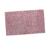 Homoyoyo Foldable Rhinestone Nail Art Table Mat with Resin Glitter Finish Supportive Arm Rest Cushion for Manicure Photography Makeup and Party Decoration Portable Pink Hand Rest Pad