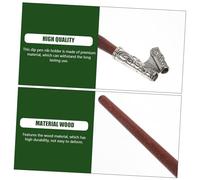 Homoyoyo Fountain Dip Pen Nib Holder Alloy Calligraphy Pen for Beginners Artists Students Comfortable Oblique Handle for Manga Drawing Writing Practice