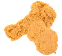 Homoyoyo Fried Chicken Hair Clips Hair Accessories 2pcs for Women Cute Plastic and Resin Realistic and Adorable Design, Suitable for Prom and Special Occasion