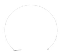 Homoyoyo Front Load Washer Door Seal Ring 33cm Replacement Stainless Steel Retaining Spring Clamp Washing Machine Gasket Repair Part for Washer Maintenance