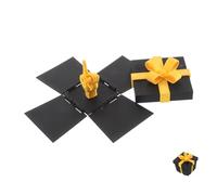 Homoyoyo Funny Finger Gesture Holiday Goody Box for Adults Black Desktop Decor Present for Christmas Parties and Bridesmaid Proposal Gifts Easy to Use Festive Treat Surprise
