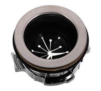 Homoyoyo Garbage Disposer Sink Flange Stainless Steel Drain Insert Splash Guard for Garbage Disposal Drain Cover Kit Household Waste Disposer Flange Accessory