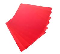 Homoyoyo Gel Light Filter Sheets Lightweight Design 6pcs Made of Pvc for Colour Mixing and Additive and Subtractive Colors for Memory Albums and Scrapbooks