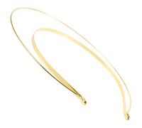 Homoyoyo Goddess Crown Double Wire Gold Headband Tiara Hair Band Metal Queen Headpiece for Women Girls Halloween Costume Hair Accessories