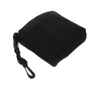 Homoyoyo Golf Ball Cleaning Pouch Portable and Lightweight Golf Accessory with Detachable Clip Durable Fabric Liner for Easy Cleaning Maintenance and Storage