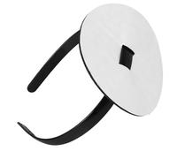 Homoyoyo Graduation Cap Headband Fastener, Black Plastic Grad Cap Stabilizer Insert, Secure Non-slip Graduation Hat Accessory for Student Ceremony