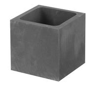 Homoyoyo Graphite Ingot Mold Metal Molds Casting Black with Thermal Conductivity Thermal Stability for Teaching and Test Analysis