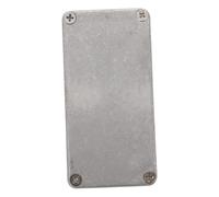 Homoyoyo Guitar Effect Pedal Aluminum Enclosure Case 1590n1 125b Silver Diecast Stomp Box Housing 122x66x39.5mm Suitable for Diy Pedal Board Accessories