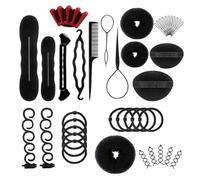 Homoyoyo Hair Bun Maker Chignon Maker DIY Braiding Hair Styling Tools Pieces for Easy at Home Salon