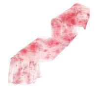 Homoyoyo Halloween Bloody Gauze Decoration Stretchy Stained Cloth for Haunted House Scary Party Scene Adornments and Creepy Halloween Home Decor