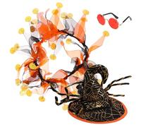 Homoyoyo Halloween Cat Collar Set with Plush Spider Design Soft Pet Neckwear for Cats and Dogs Stylish Halloween Elements Accessory for Festive Pet Costumes and Daily Wear