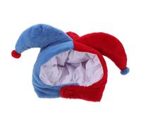 Homoyoyo Halloween Clown Hat for Adults Lightweight Cosplay Party Cap Stylish Stage Performance Accessory Comfortable Funny Costume Prop for Halloween and Themed Events