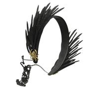 Homoyoyo Halloween Headband with Gothic Spider Wings and Tassels Party Hairpiece for Adults Easy to Wear Festival Hair Decor Unique Halloween Headpiece for Costume Parties