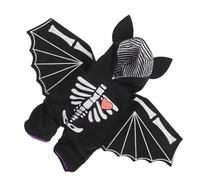 Homoyoyo Halloween Pet Dog Bat Costume Comfortable Cosplay Apparel for Parties and Indoor Outdoor Use Adorable Puppy Cat Outfit for Halloween Birthdays and Family Portraits