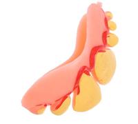 Homoyoyo Halloween Ugly Fake Teeth Prop Plastic Denture for Costume Cosplay Spooky Yellow Front Teeth Fun Party Favor for All Ages Realistic Pretend Play Decor