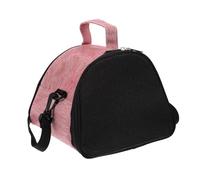 Homoyoyo Hamster Carrier Rat Carrying Bag Rat Carrier Portable Breathable Oxford Cloth Pink for Chinchilla, Juvenile Rabbit Outdoor Travel