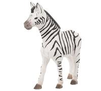 Homoyoyo Hand-carved Wooden Zebra Statue Desktop Decorative Animal Ornament Smooth Finish Creative Wood Decor Gift for Home Office Table Display