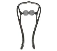 Homoyoyo Handheld Cervical Massager Manual Neck Massaging Tool Lightweight with Pp and TPR Material for Neck and Legs Use at Home the Road Random Color