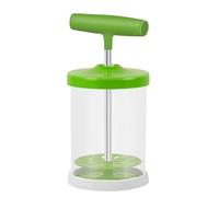 Homoyoyo Handheld Milk Frother and Household Eggbeater with Frother Cup, Manual Milk Mixer for Baking and Cake Cream Whipping, Green DIY Kitchen Baking Supply