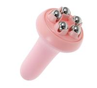 Homoyoyo Handheld Mini Percussion Massage Roller for Thigh Leg Waist Muscle Relaxation Deep Tissue Shiatsu Acupressure Tool Portable Body Sculpting Massage Apparatus