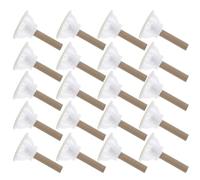 Homoyoyo Handmade Moxa Sticks with Plastic Base for Home 50 Sets and Exquisitely Crafted Easy to Clean Household Moxibustion Sticks for Acupoint Therapy and Relaxation